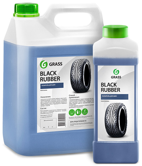 Чернитель шин GRASS Black Rubber, 5 кг